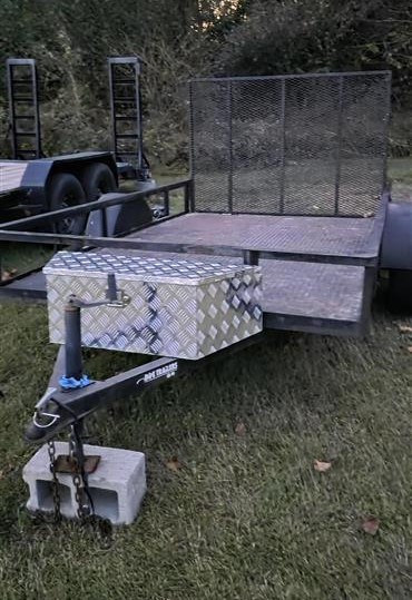 6x10 utility trailer for rent in Richlands, NC - photo 1 of 2