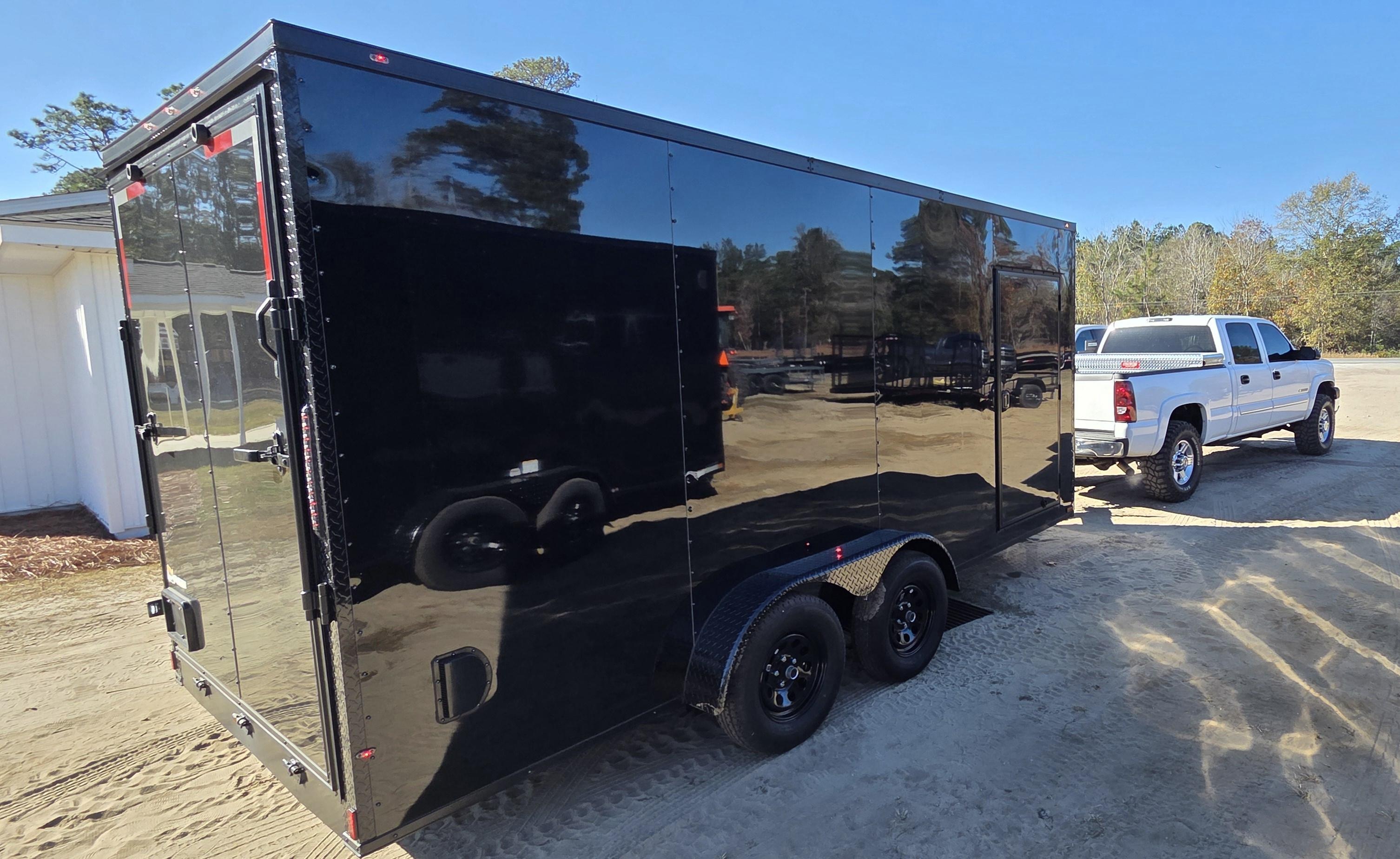 Enclosed Trailers available to rent